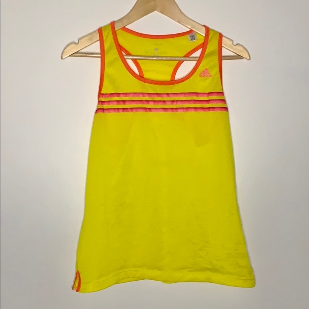 ADIDAS - Women’s Mesh Breathable Tank Y2K Bright